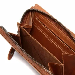 The Chesterfield Brand Damengeldbörsen Querformat<Sorraia Geldbörse RFID Schutz Leder 12 cm cognac