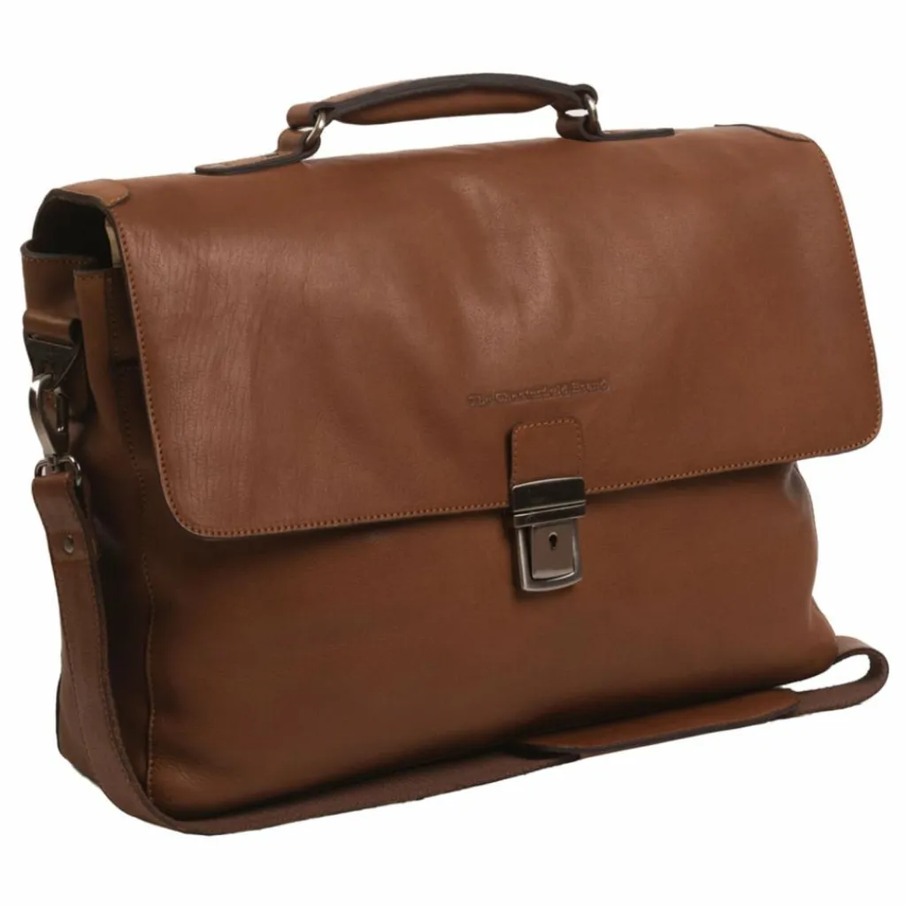 Online The Chesterfield Brand Soft Class Aktentasche Leder 42 cm Laptopfach cognac