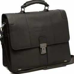 The Chesterfield Brand Laptoptaschen|Aktentaschen<Stuttgart Aktentasche Leder 38 cm Laptopfach black