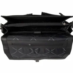 The Chesterfield Brand Laptoptaschen|Aktentaschen<Stuttgart Aktentasche Leder 38 cm Laptopfach black