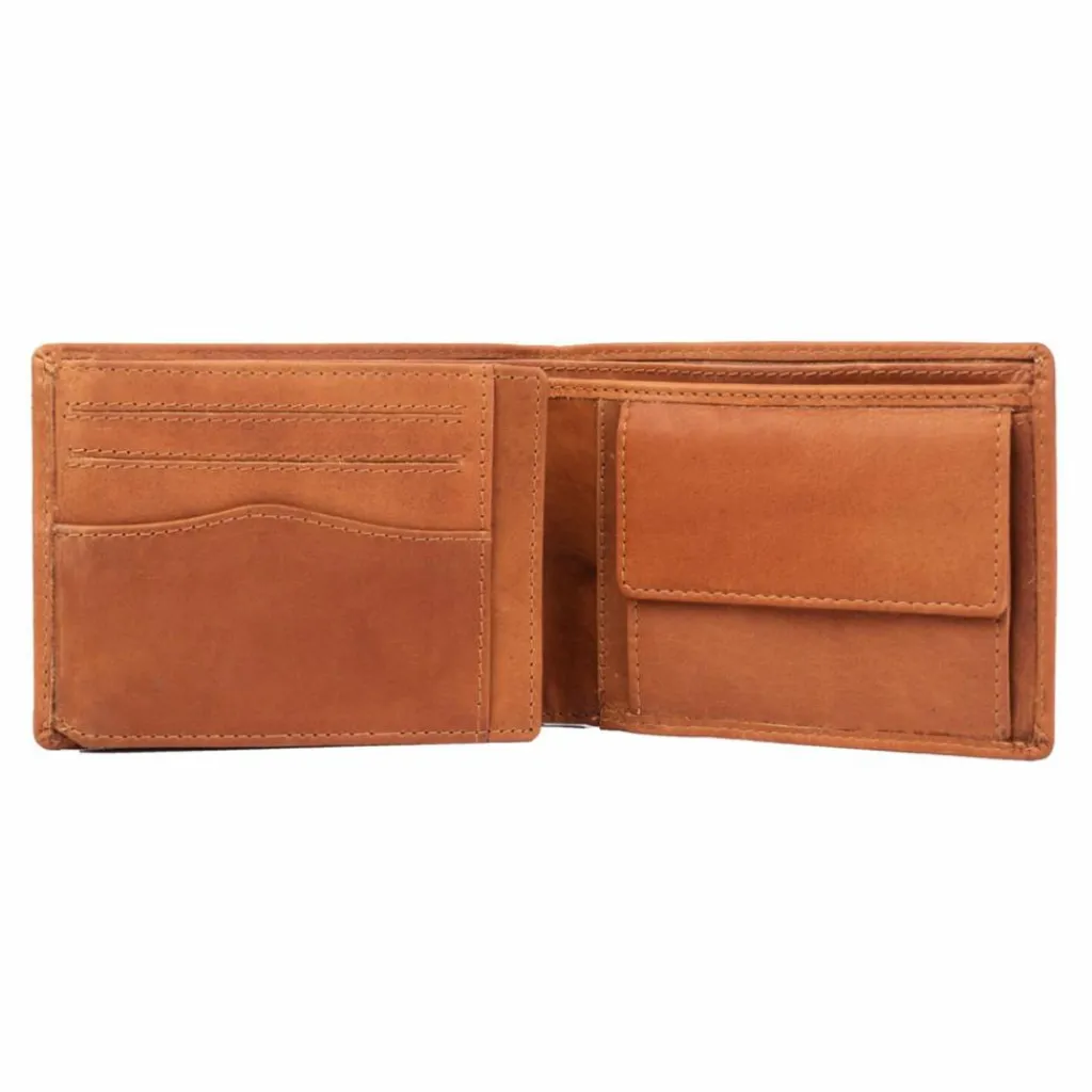 Best The Chesterfield Brand Timo Geldbörse RFID Schutz Leder 11 cm cognac