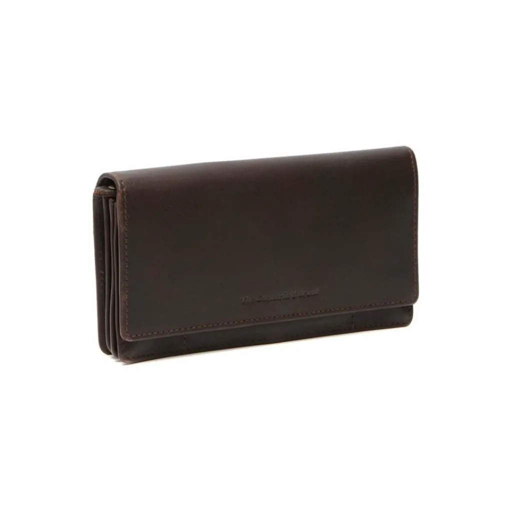 Clearance The Chesterfield Brand Tirol Geldbörse RFID Schutz Leder 17 cm brown