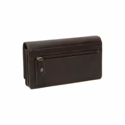 Clearance The Chesterfield Brand Tirol Geldbörse RFID Schutz Leder 17 cm brown