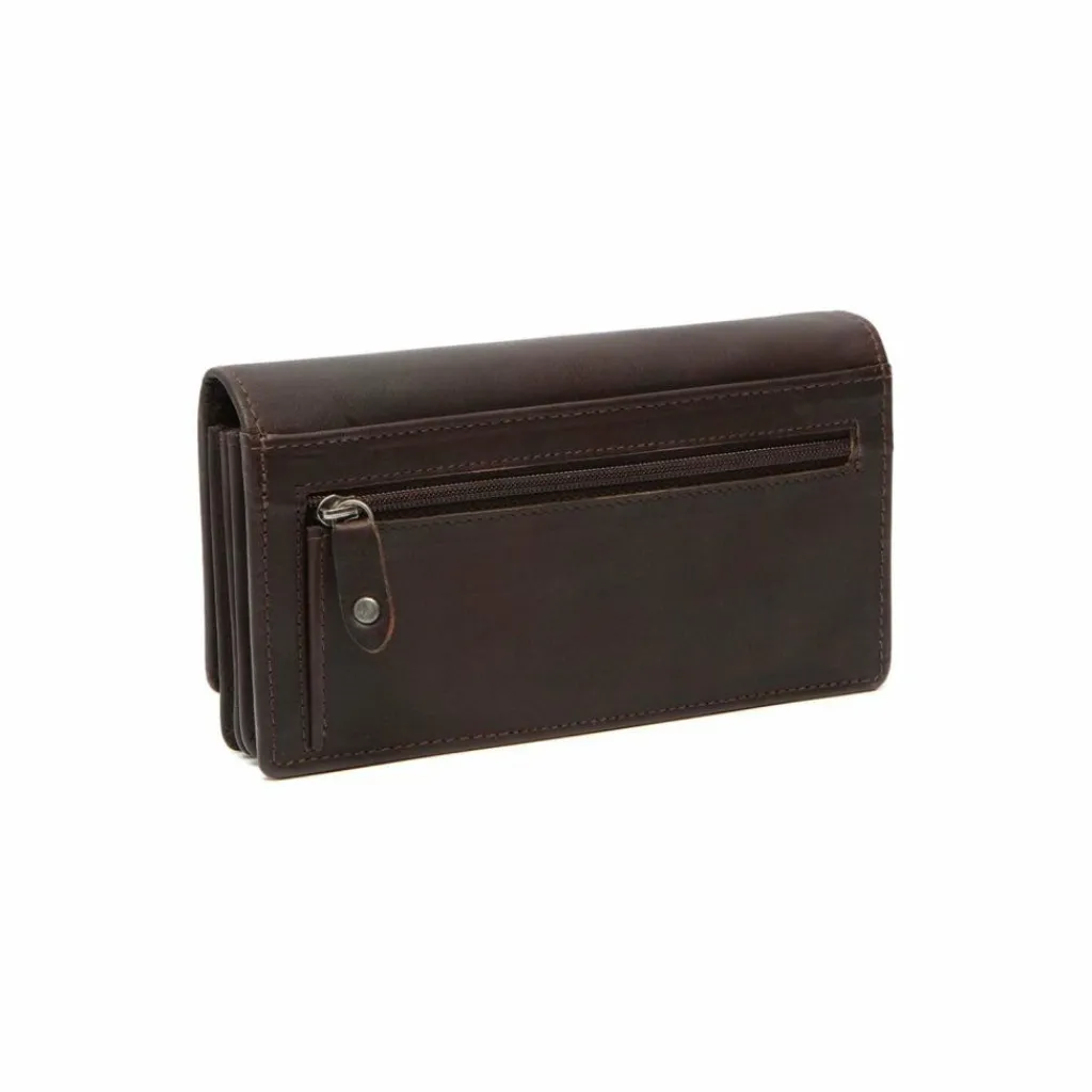 Clearance The Chesterfield Brand Tirol Geldbörse RFID Schutz Leder 17 cm brown