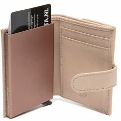 The Chesterfield Brand Herrengeldbörsen Querformat<Torola Geldbörse RFID Schutz Leder 7.5 cm beige