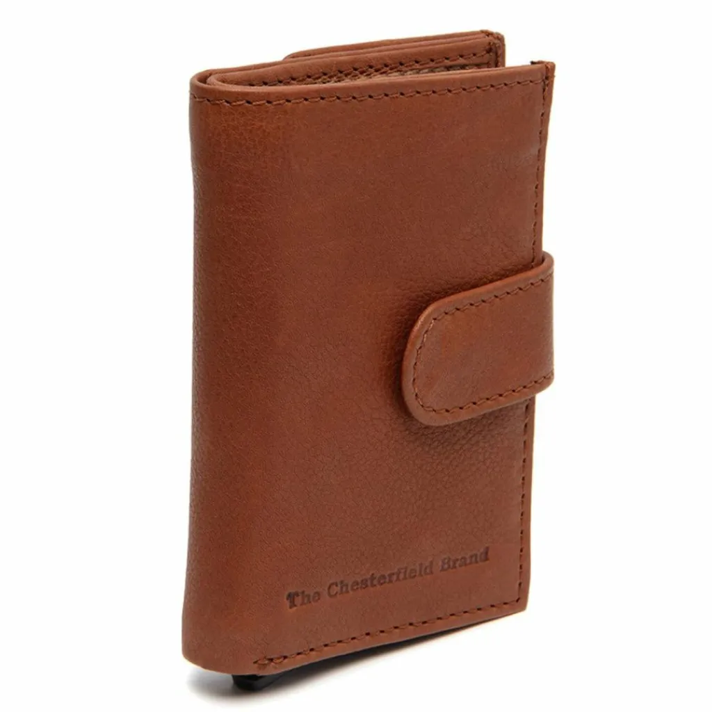 The Chesterfield Brand Herrengeldbörsen Querformat<Torola Geldbörse RFID Schutz Leder 7.5 cm cognac