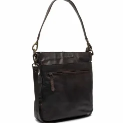 Clearance The Chesterfield Brand Tucson Schultertasche Leder 28 cm brown