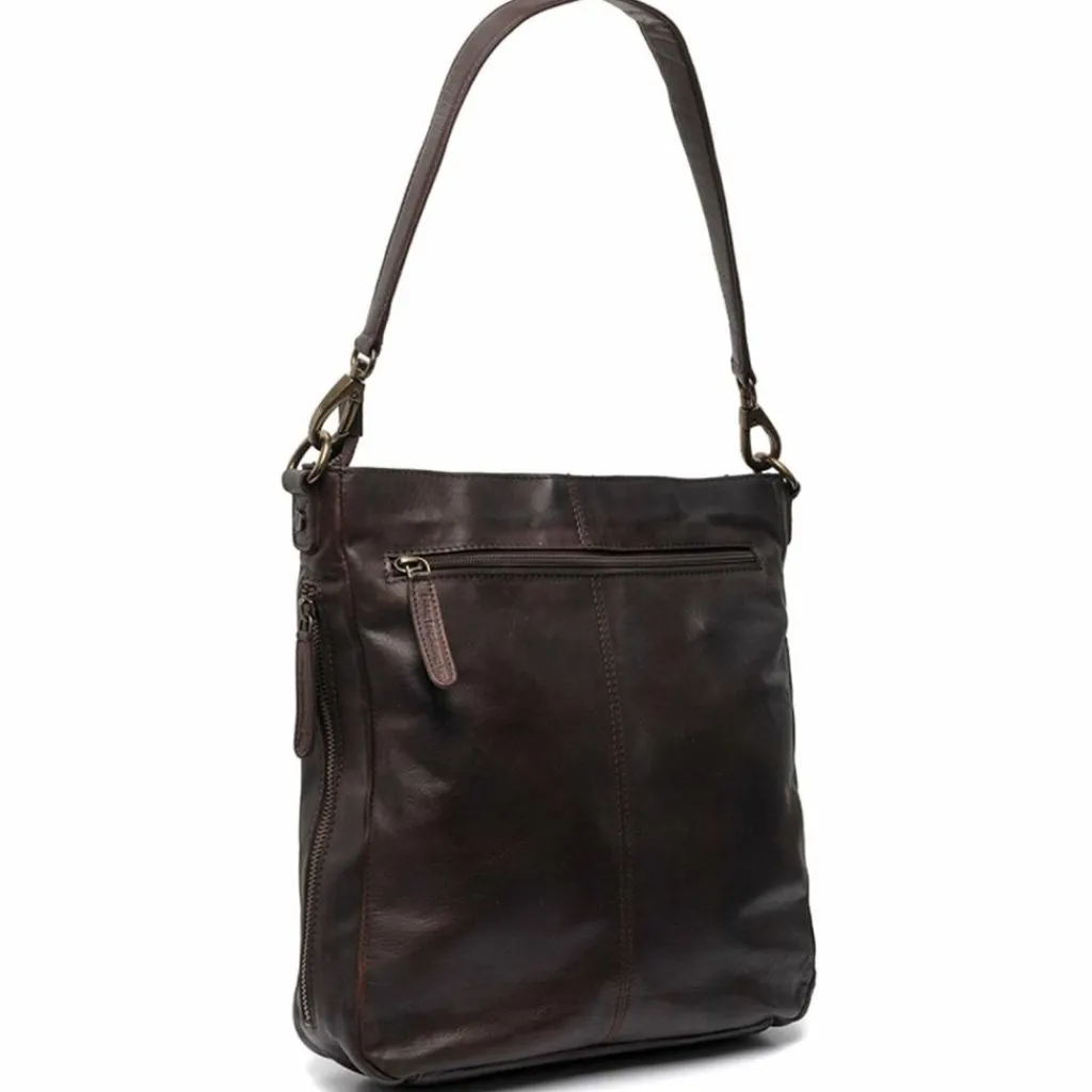 Clearance The Chesterfield Brand Tucson Schultertasche Leder 28 cm brown