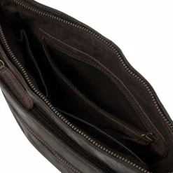 Clearance The Chesterfield Brand Tucson Schultertasche Leder 28 cm brown