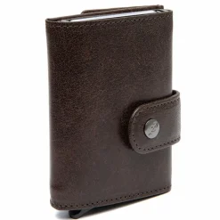 Hot The Chesterfield Brand Varrano Geldbörse RFID Schutz Leder 7 cm brown