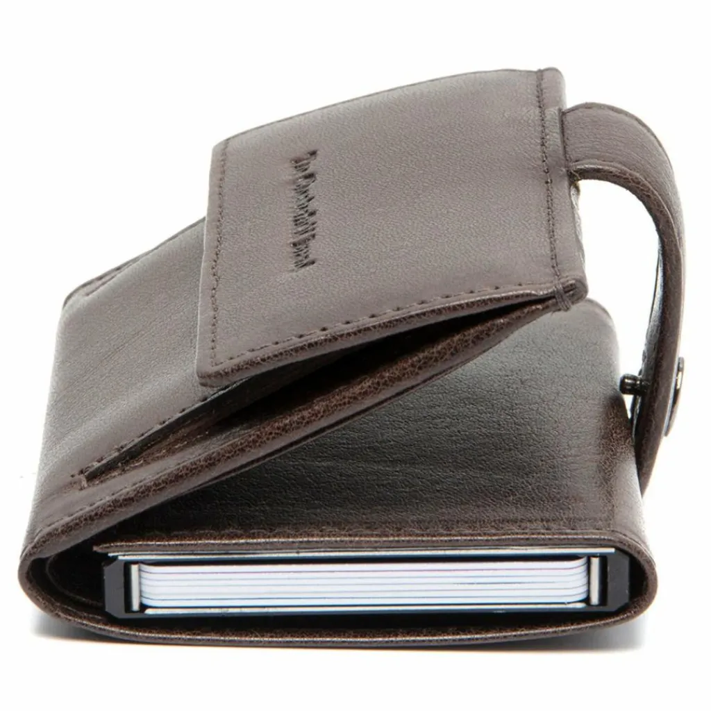Hot The Chesterfield Brand Varrano Geldbörse RFID Schutz Leder 7 cm brown