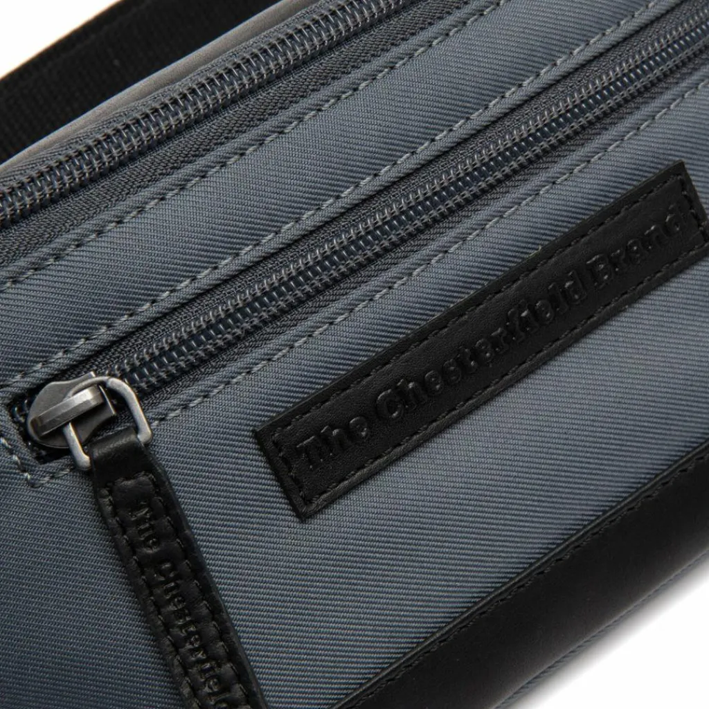 Discount The Chesterfield Brand Velta Gürteltasche Leder 34 cm light grey