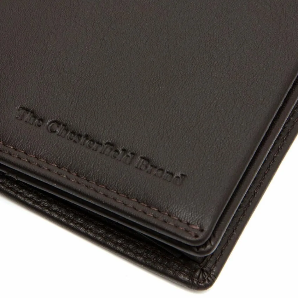 Herren The Chesterfield Brand Vincent Geldbörse RFID Schutz Leder 10.5 cm