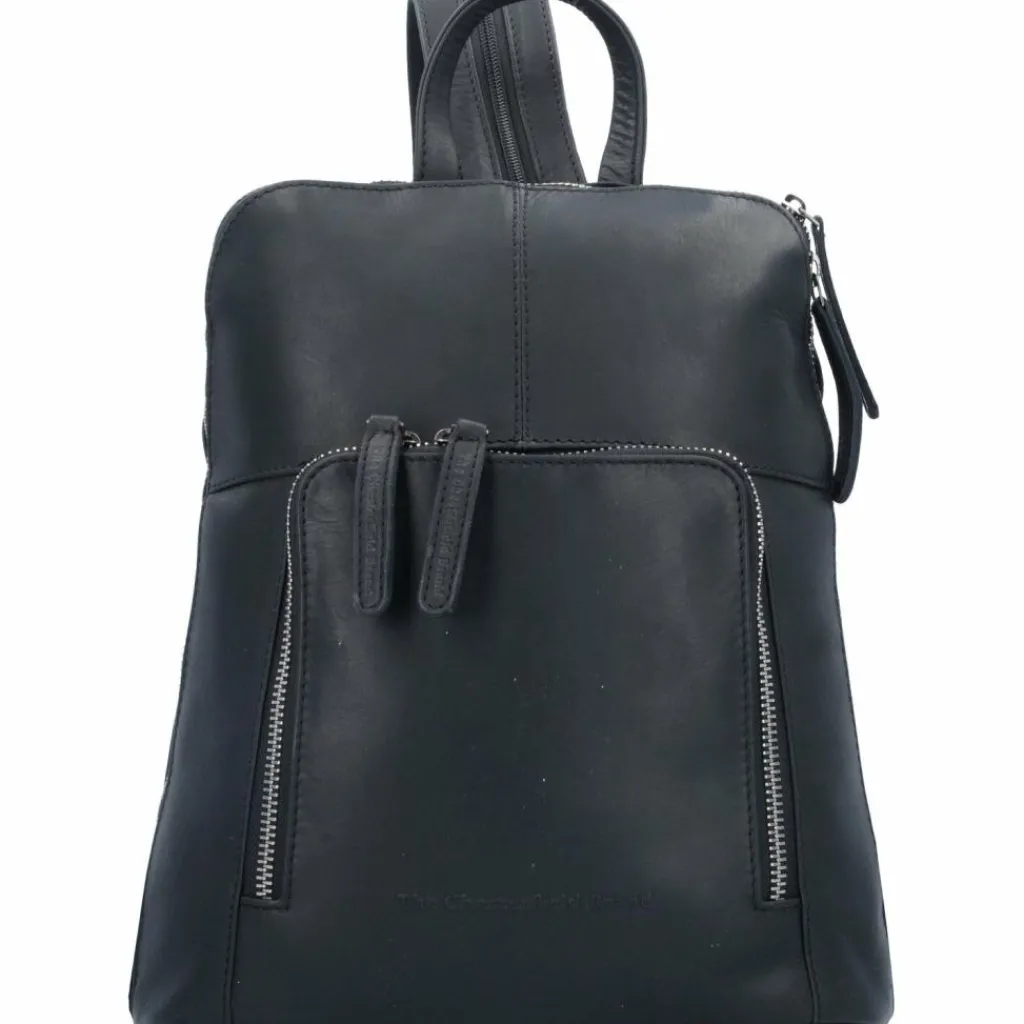 Best The Chesterfield Brand Vivian City Rucksack Leder 28 cm schwarz