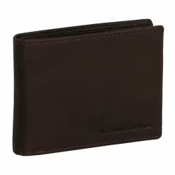 The Chesterfield Brand Herrengeldbörsen Querformat<Walid Geldbörse RFID Schutz Leder 12 cm brown
