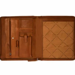 The Chesterfield Brand Wax Pull Up Schreibmappe Leder 22 cm