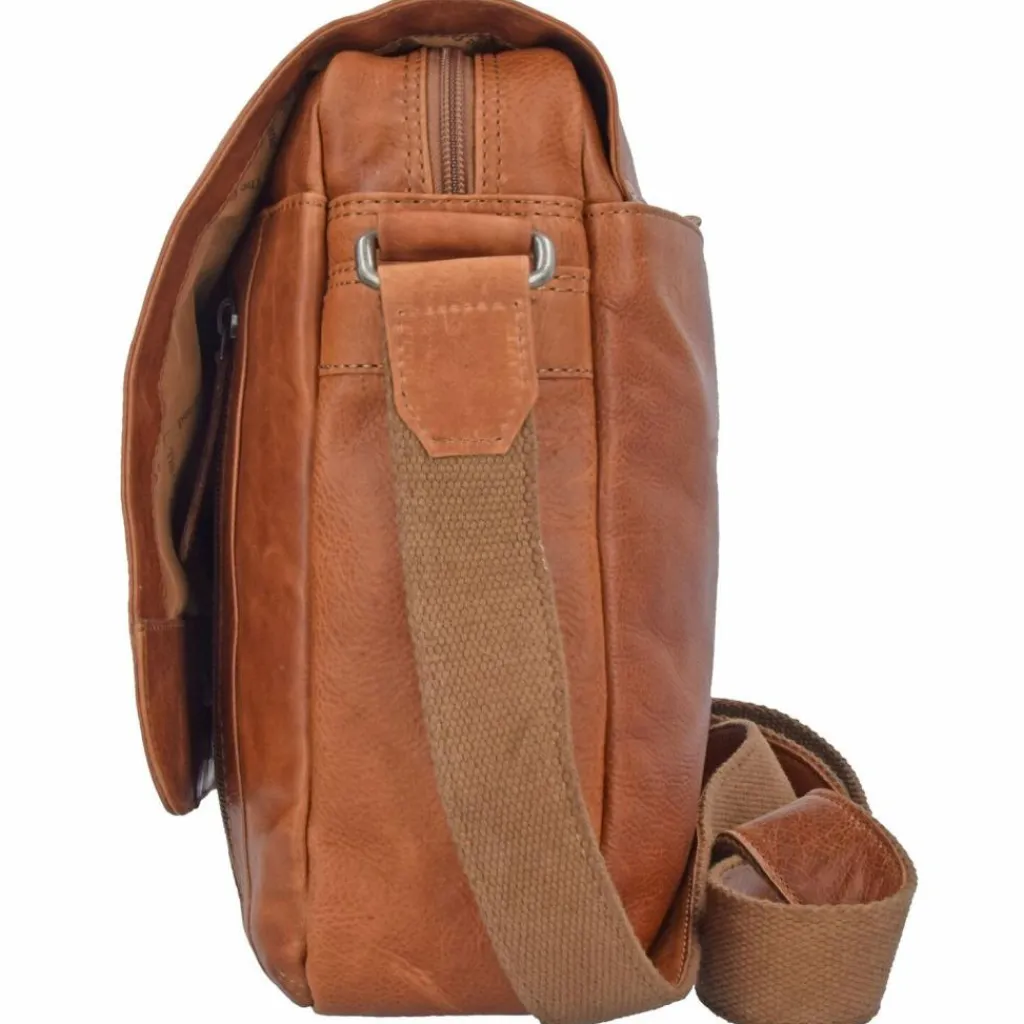 The Chesterfield Brand Umhängetaschen<Wax Pull Up Umhängetasche Leder 29 cm cognac