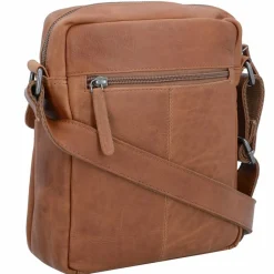 Hot The Chesterfield Brand Wax Pull Up Umhängetasche Leder 21 cm cognac