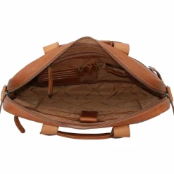 Discount The Chesterfield Brand Wax Pull Up Aktentasche Leder 40 cm Laptopfach cognac