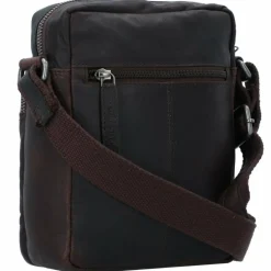 The Chesterfield Brand Wax Pull Up Umhängetasche Leder 17 cm braun