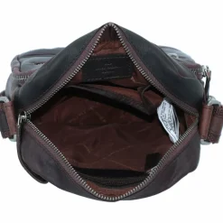 The Chesterfield Brand Wax Pull Up Umhängetasche Leder 17 cm braun