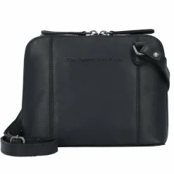Online The Chesterfield Brand Wax Pull Up Umhängetasche Leder 20.5 cm schwarz