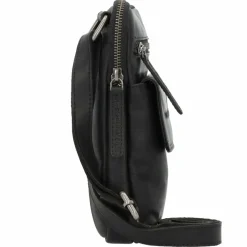 The Chesterfield Brand Umhängetaschen<Wax Pull Up Umhängetasche Leder 16 cm schwarz