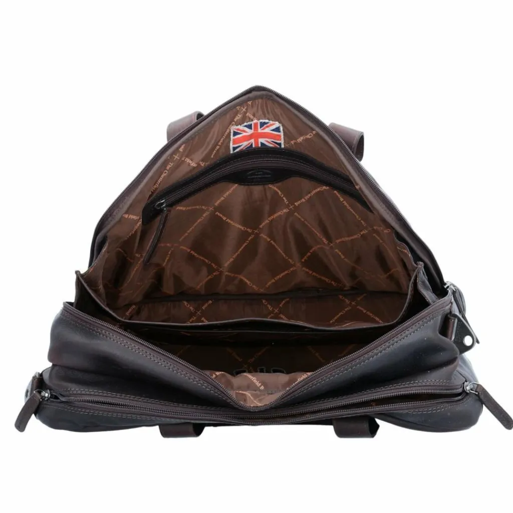 The Chesterfield Brand Wax Pull Up Aktentasche Leder 44 cm Laptopfach