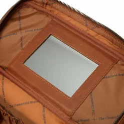 Online The Chesterfield Brand Wax Pull Up Kulturbeutel Leder 29 cm cognac