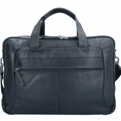Hot The Chesterfield Brand Wax Pull Up Aktentasche Leder 44 cm Laptopfach black
