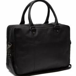 The Chesterfield Brand Laptoptaschen|Aktentaschen<Wax Pull Up Aktentasche Leder 41 cm Laptopfach black