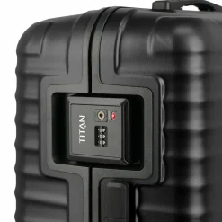 Titan Hartgepäck|4-Rollen Koffer<Overseas 4 Rollen Trolley M 69 cm nightshade black