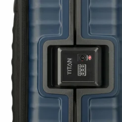Titan 4-Rollen Koffer|Hartgepäck<Overseas 4 Rollen Trolley 55 cm midnight blue