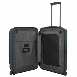 Titan Hartgepäck Kabinengepäck|4-Rollen Kabinentrolleys<Upgrade 4 Rollen Kabinentrolley 55 cm Laptopfach midnight blue