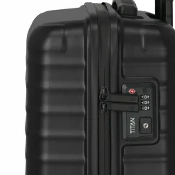 Titan Hartgepäck Kabinengepäck|4-Rollen Kabinentrolleys<Upgrade 4 Rollen Kabinentrolley S 55 cm nightshade black