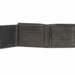 Outlet Tom Tailor Basics Jerry Geldbörse Leder 15 cm schwarz