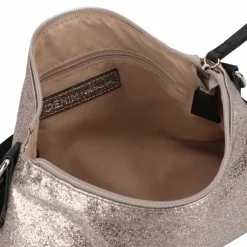 Clearance Tom Tailor Denim Quinn Schultertasche 27 cm metallic taupe