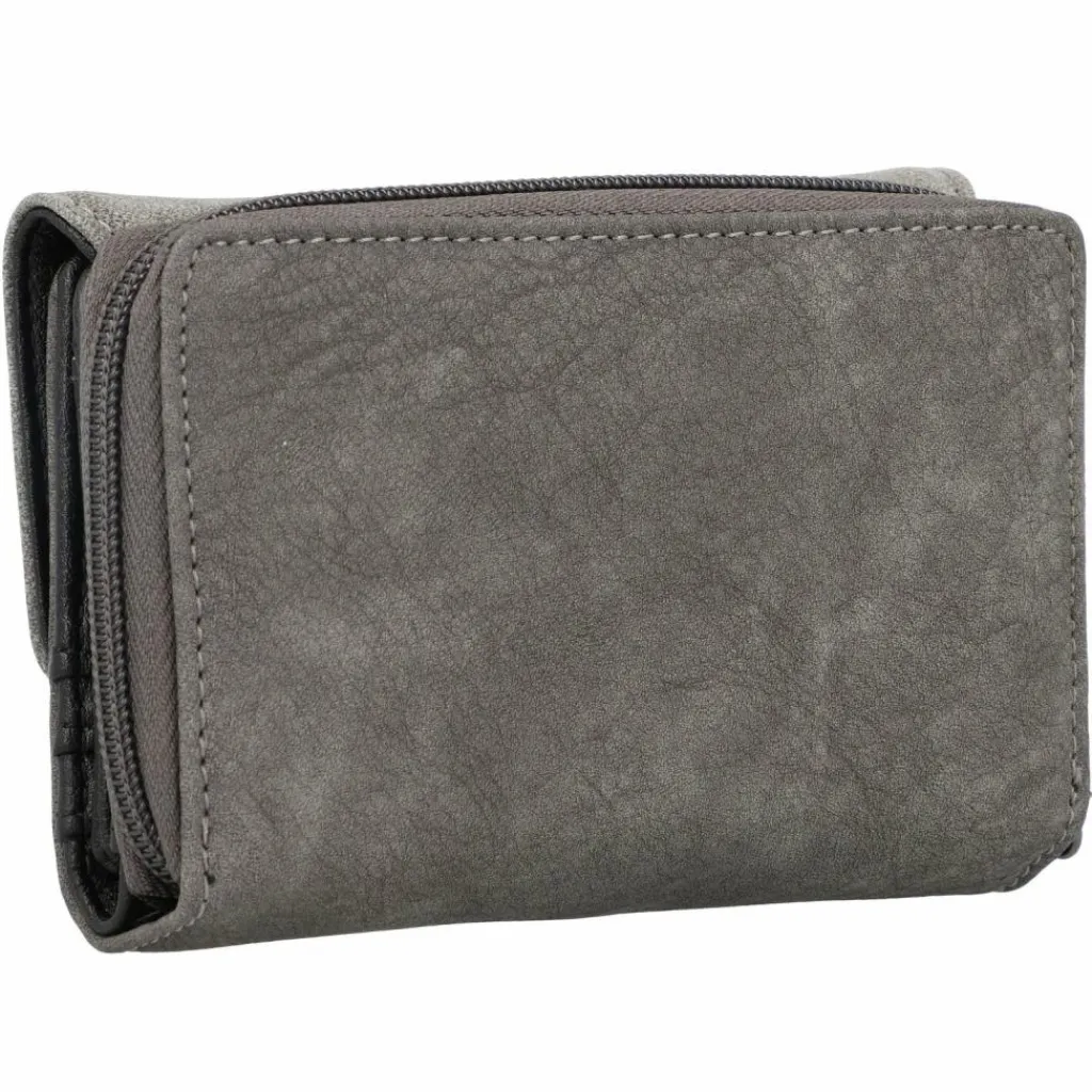 Tom Tailor Damengeldbörsen Querformat<Elin Geldbörse 14 cm grey