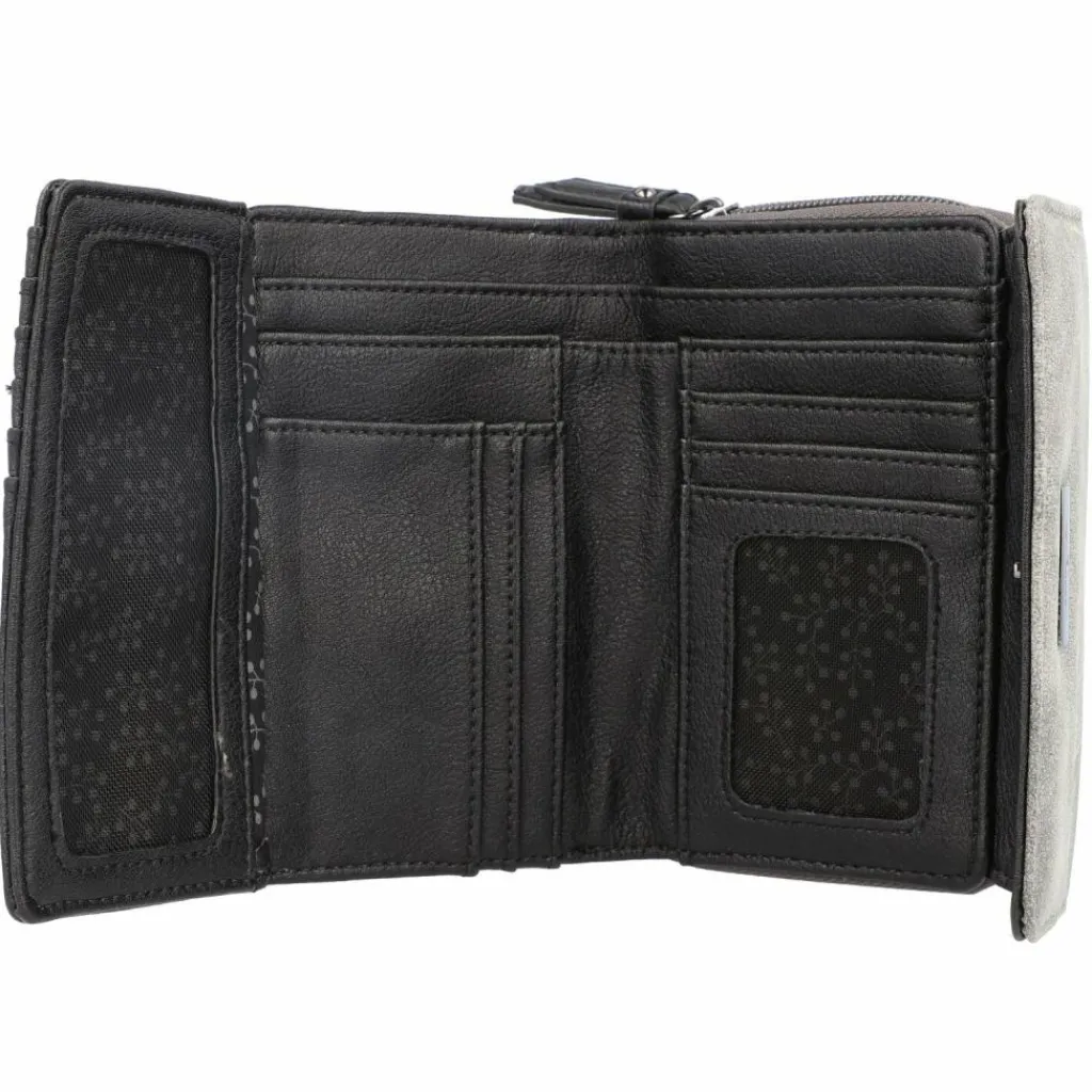 Tom Tailor Damengeldbörsen Querformat<Elin Geldbörse 14 cm grey