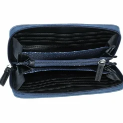 Tom Tailor Damengeldbörsen Querformat<Elin Geldbörse 18 cm blue