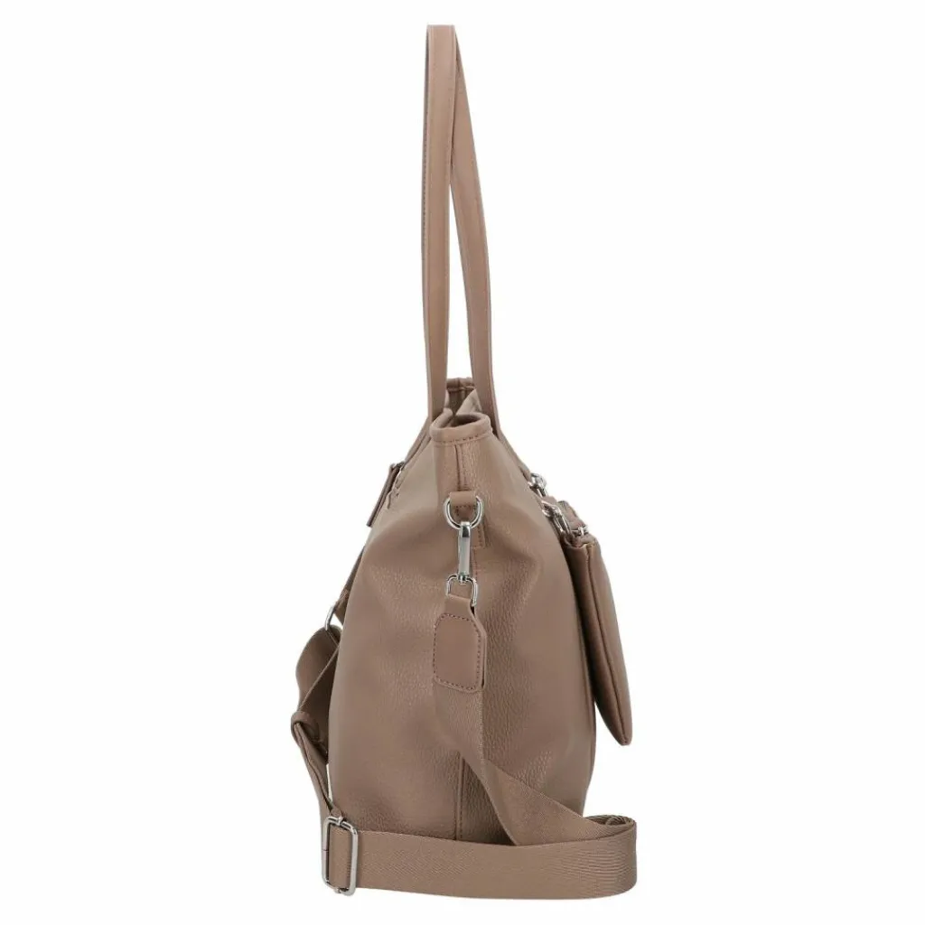 Tom Tailor Shopper|Schultertaschen<Jamila Shopper Tasche 43.5 cm taupe
