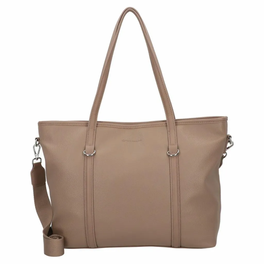 Tom Tailor Shopper|Schultertaschen<Jamila Shopper Tasche 43.5 cm taupe