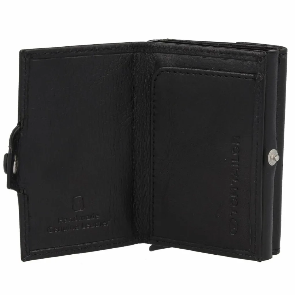 Clearance Tom Tailor Jemy Kreditkartenetui Leder 10 cm black