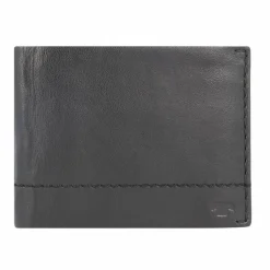 Clearance Tom Tailor Kai Geldbörse RFID Leder 12 cm black