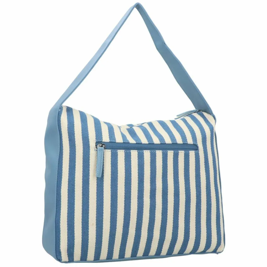 Tom Tailor Shopper|Schultertaschen<Malie Shopper Tasche 40 cm stripes blue