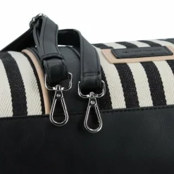 Sale Tom Tailor Malie Shopper Tasche 38 cm stripes black
