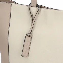 Outlet Tom Tailor Nara Shopper Tasche 44 cm mixed taupe