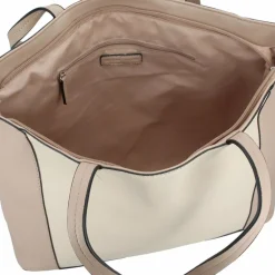 Outlet Tom Tailor Nara Shopper Tasche 44 cm mixed taupe