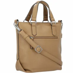 Tom Tailor Shopper|Schultertaschen<Olive Shopper Tasche 26 cm camel