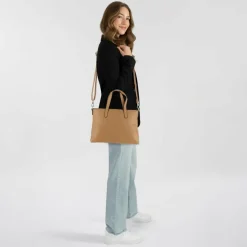 Tom Tailor Henkeltaschen<Poppy Handtasche 30 cm camel